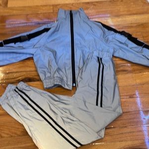 Holographic Shein set